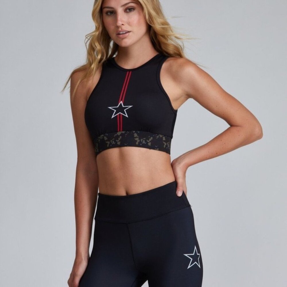 Noli Active Aria Workout Rebel Black Sports Bra
